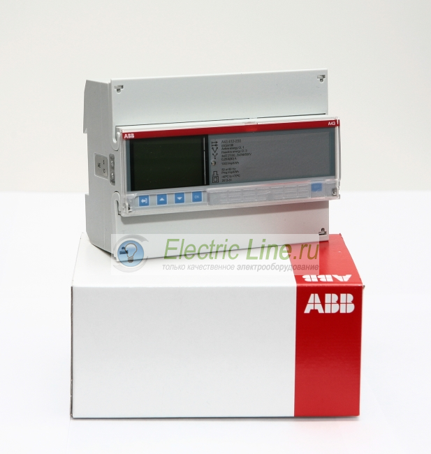  ABB EQ-meters 3-, 4- c ,   10(80), 2 /, RS485,   A43 412-200
