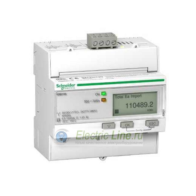     - iEM3155  63 , modbus. rs485,  