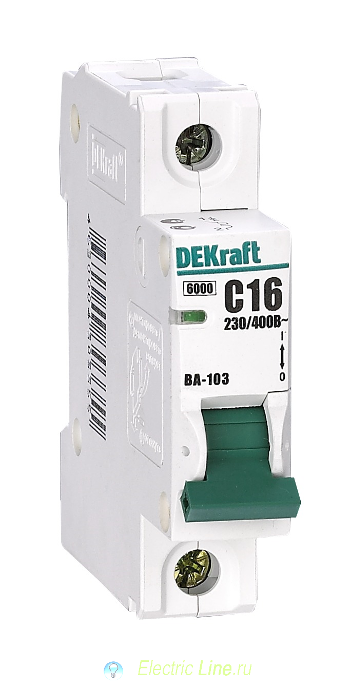 . . 1 25 - C -103 6 DEKraft