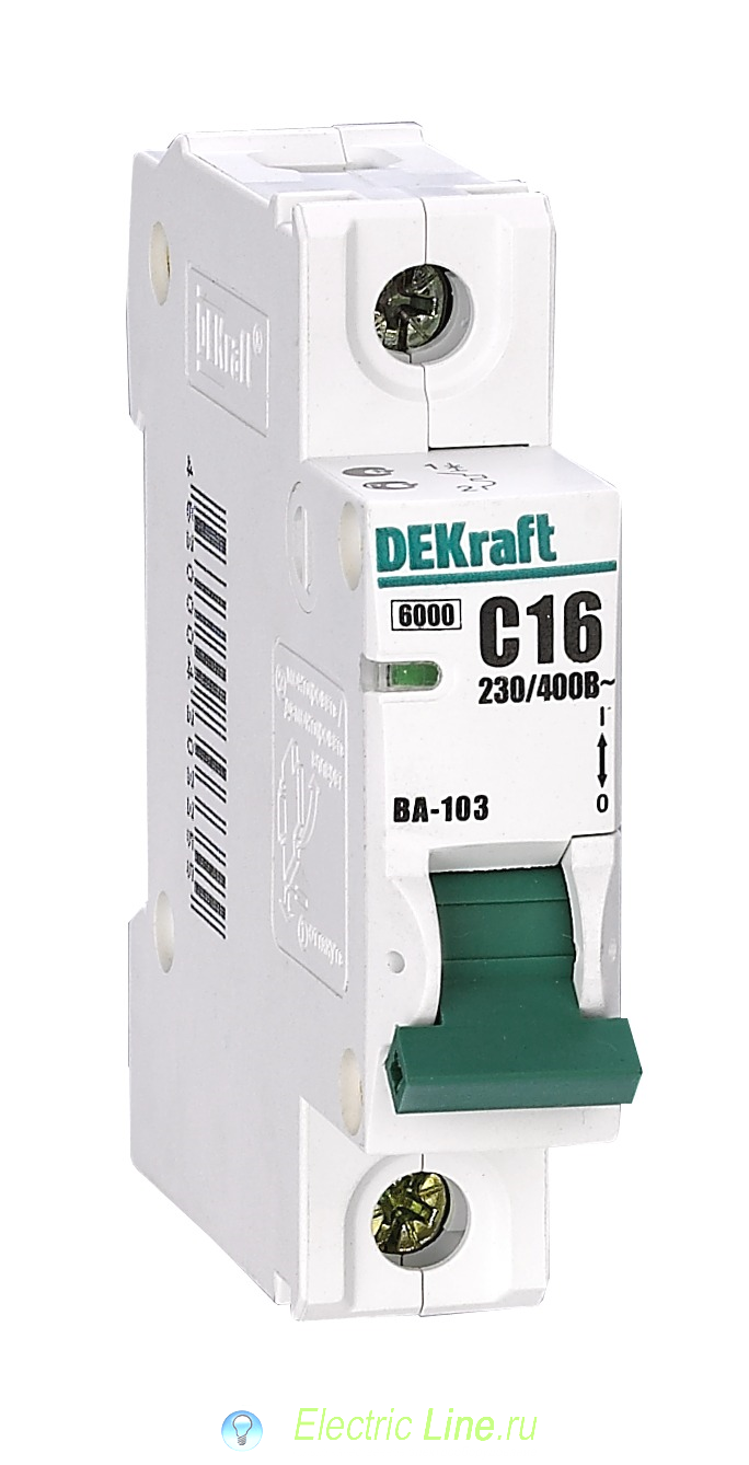 . . 1 16 - C -103 6 DEKraft