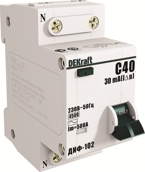 .  1+N 10 30  AC -  -102 4,5 DEKraft