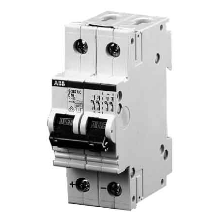 Автоматические выключатели для цепей постоянного тока АББ S-280UC 6 kA характеристика Z снято с производства